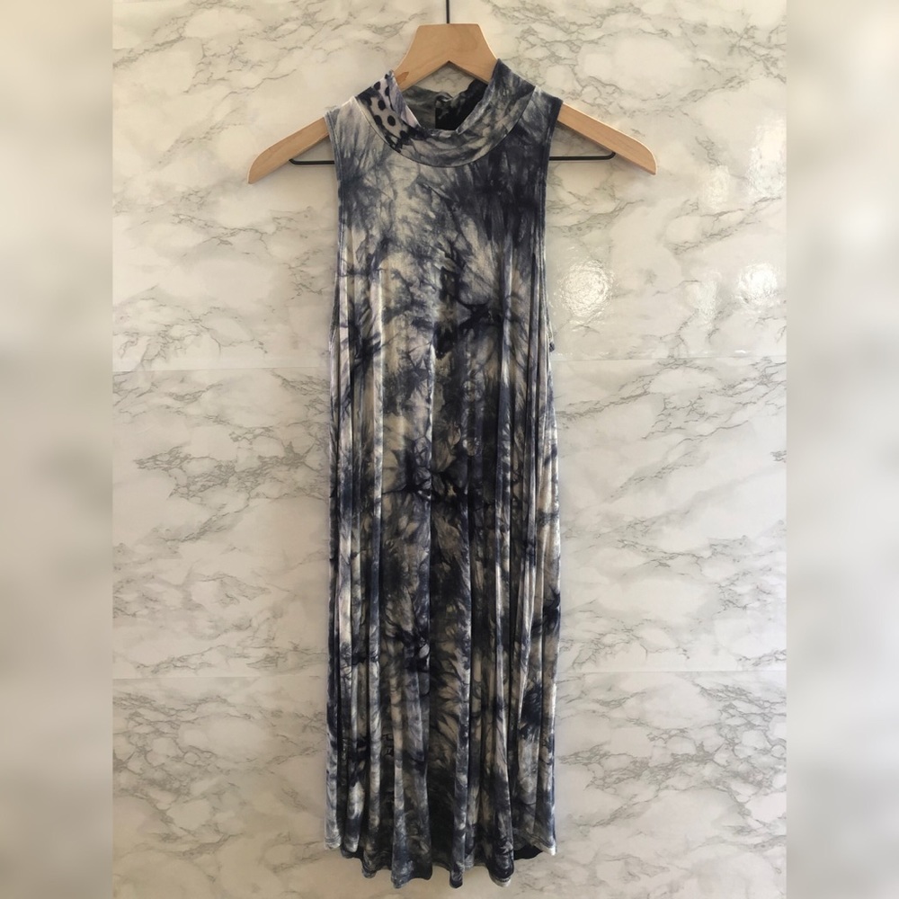 Tie-Dye Swing Dress